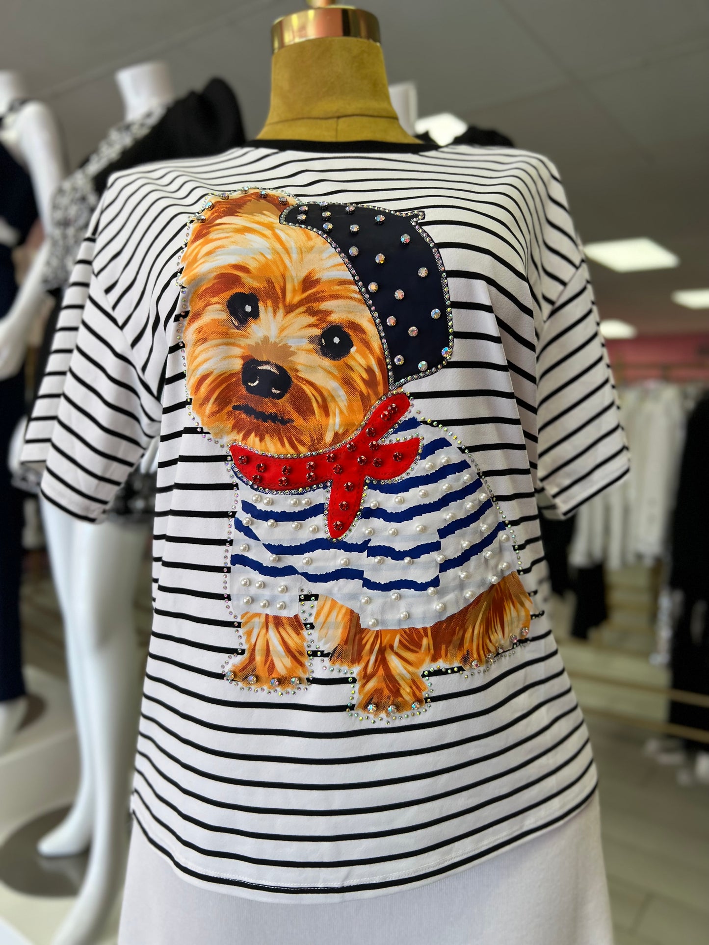 Shirt Dog Pearl