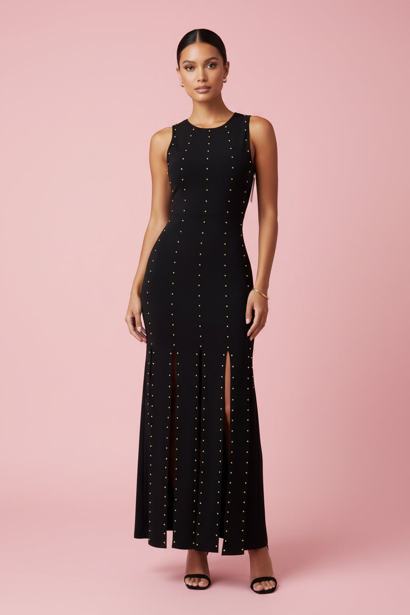 Dress Black Gold