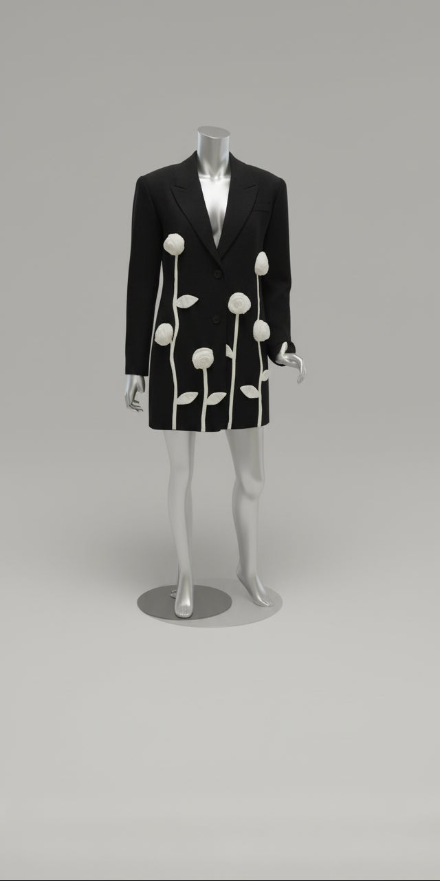 Blazer White Flower