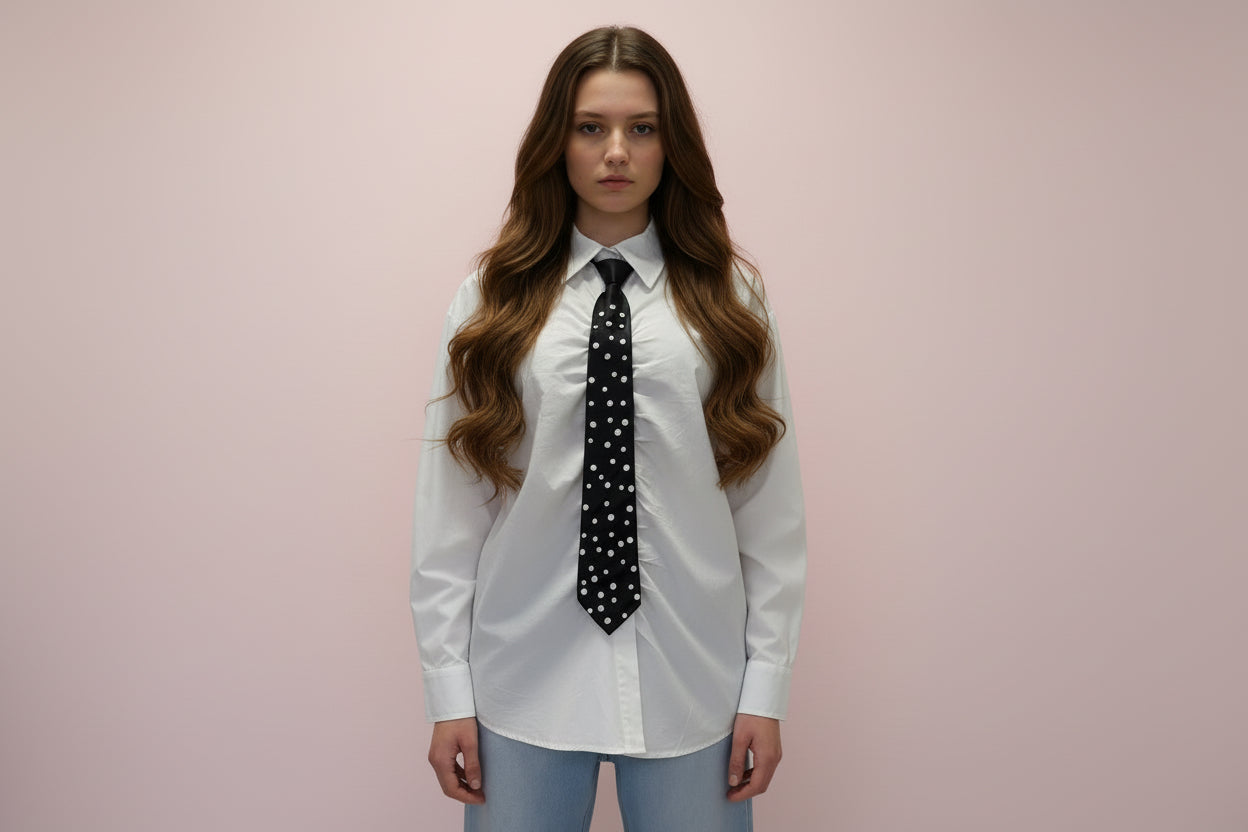 Shirt Tie Black
