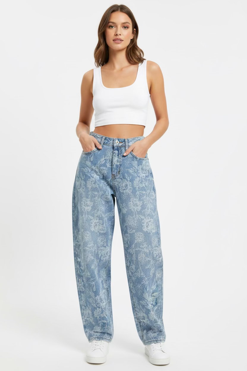 Jeans Flower