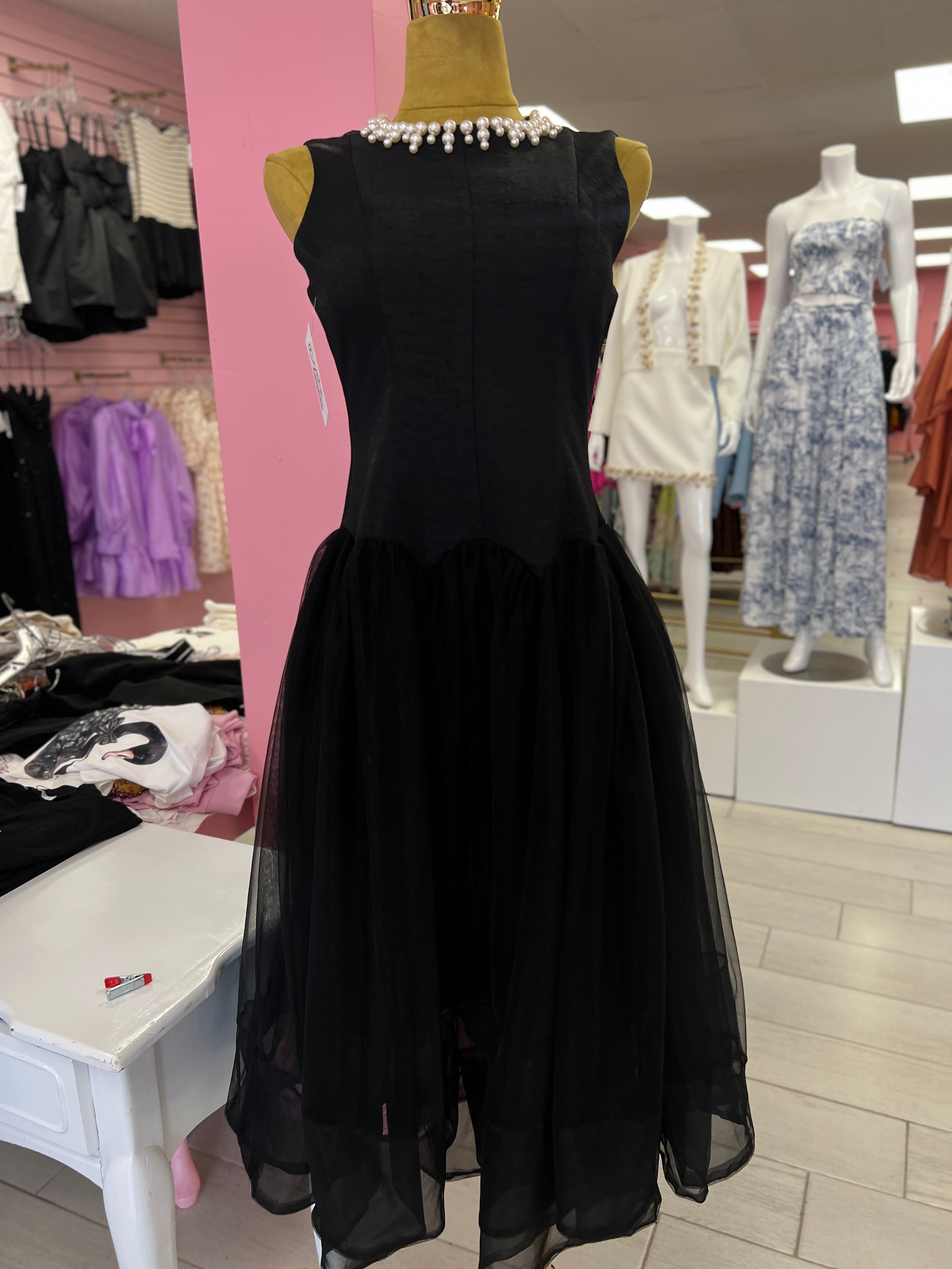 Dress Pearl Black