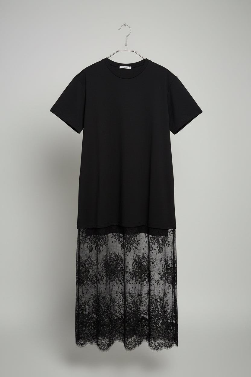 Shirt Lace Black