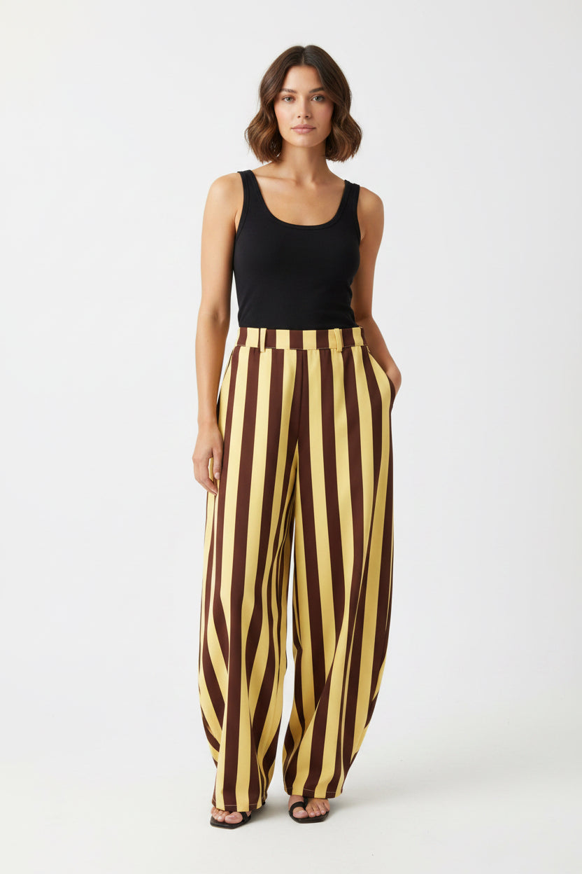 Pants Yellow/Brown