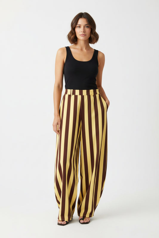 Pants Yellow/Brown