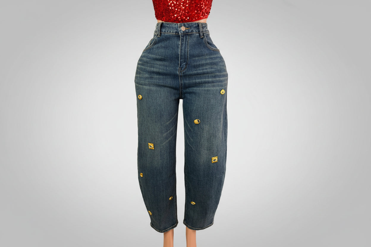 Jeans Rock Gold