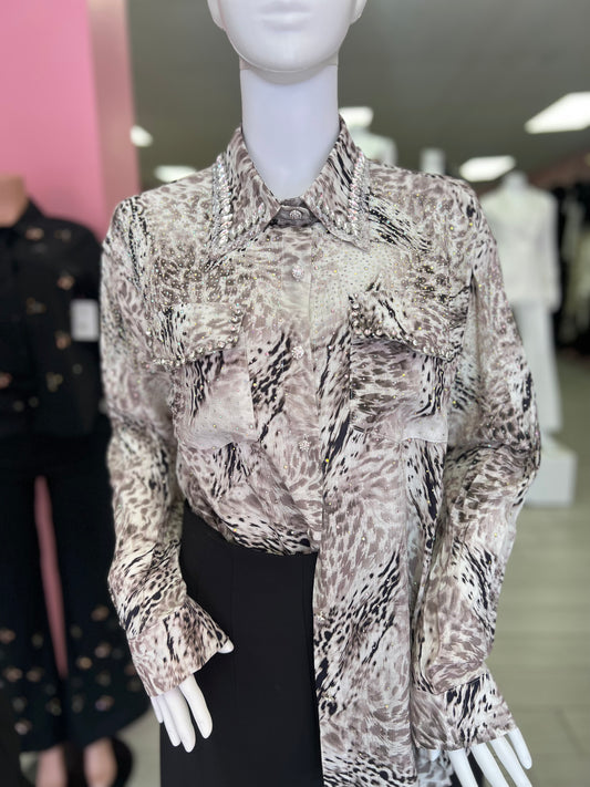 Shirt Print White