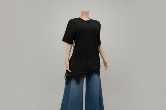 Shirt Black Lace