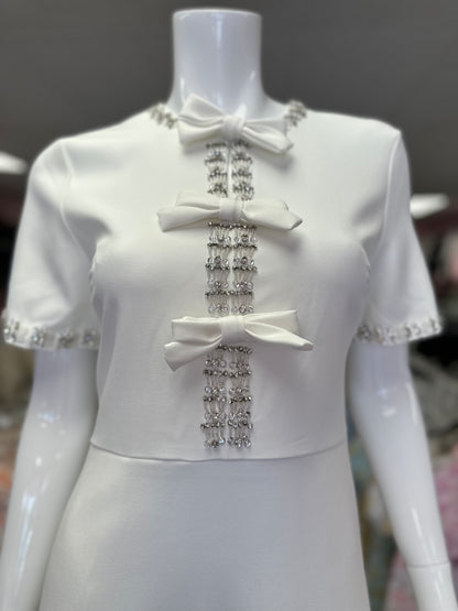 Dress Moño Blanco