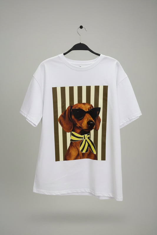Shirt Dog Stripes