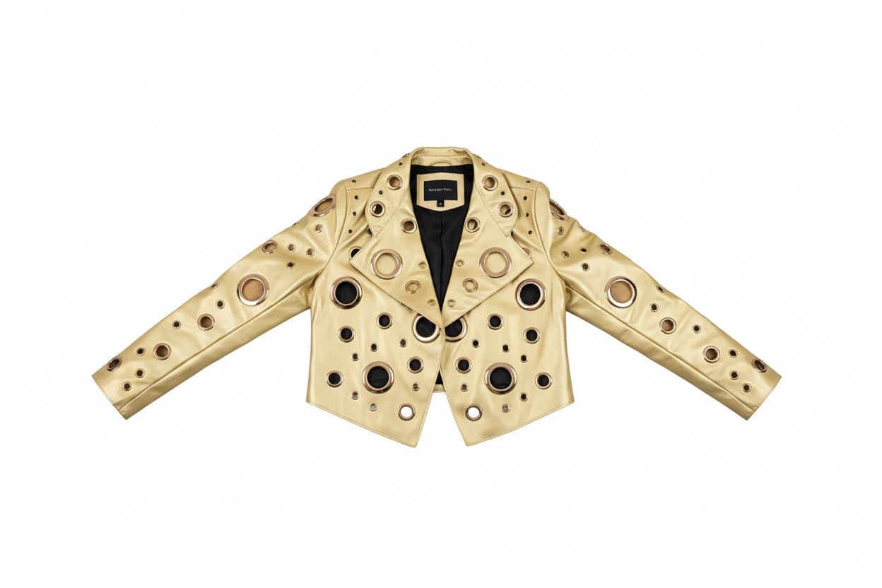 Jacket Gold Holes