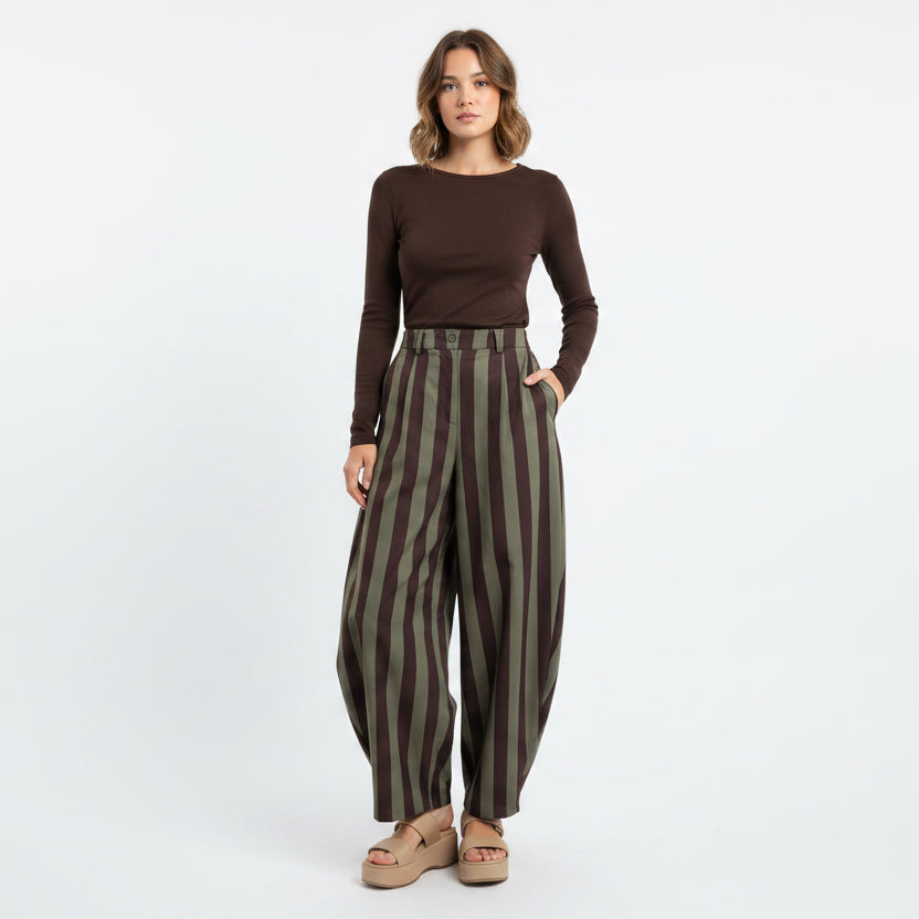 Pants Green/Brown