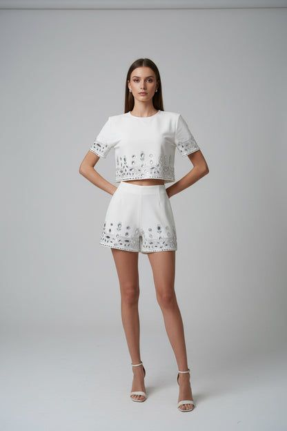 Set White Stone