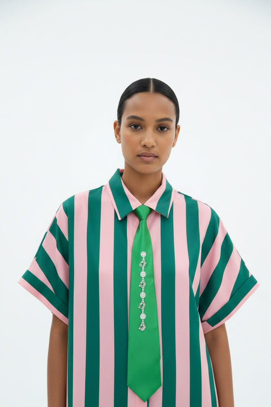 Shirt Pink Green