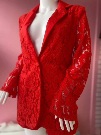 Set Blazer Rojo