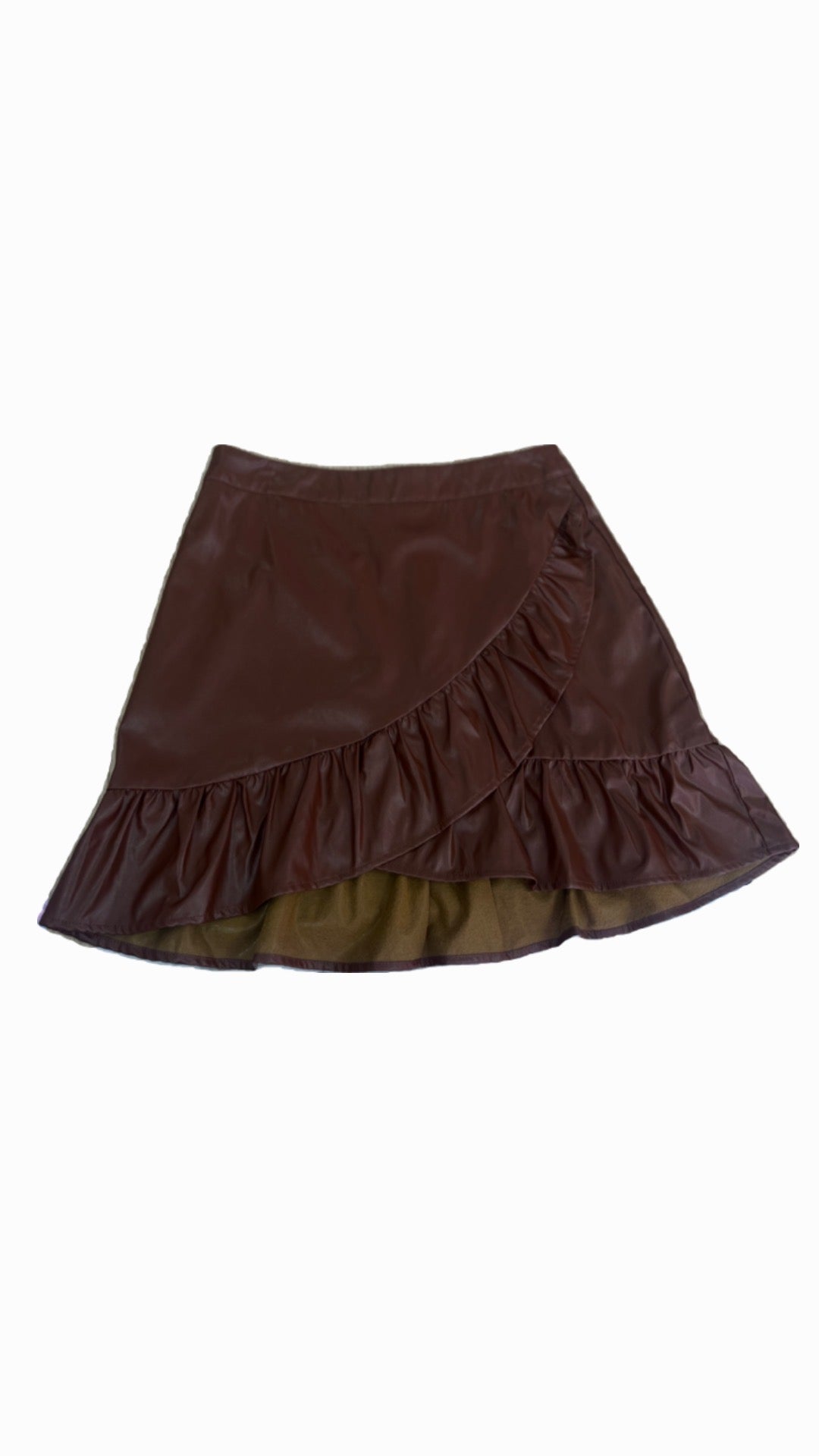 Leather skirt