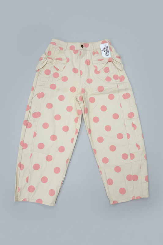 Jeans Pink Polka
