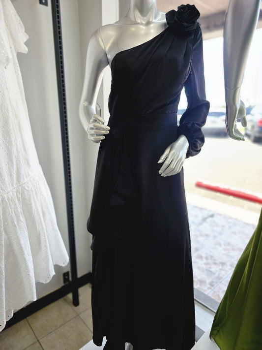 Dress Black Rose
