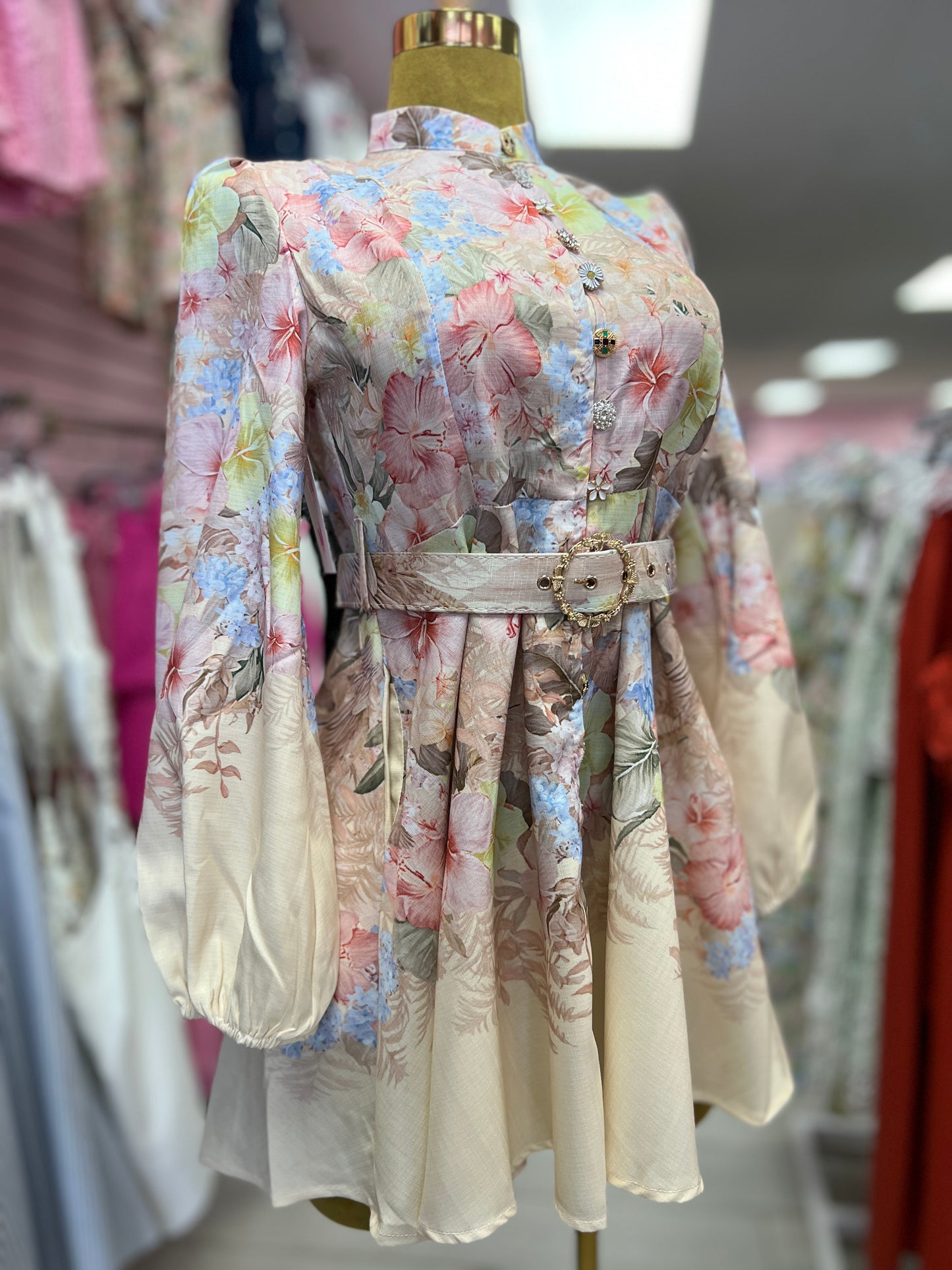 Dress Flower RainBow