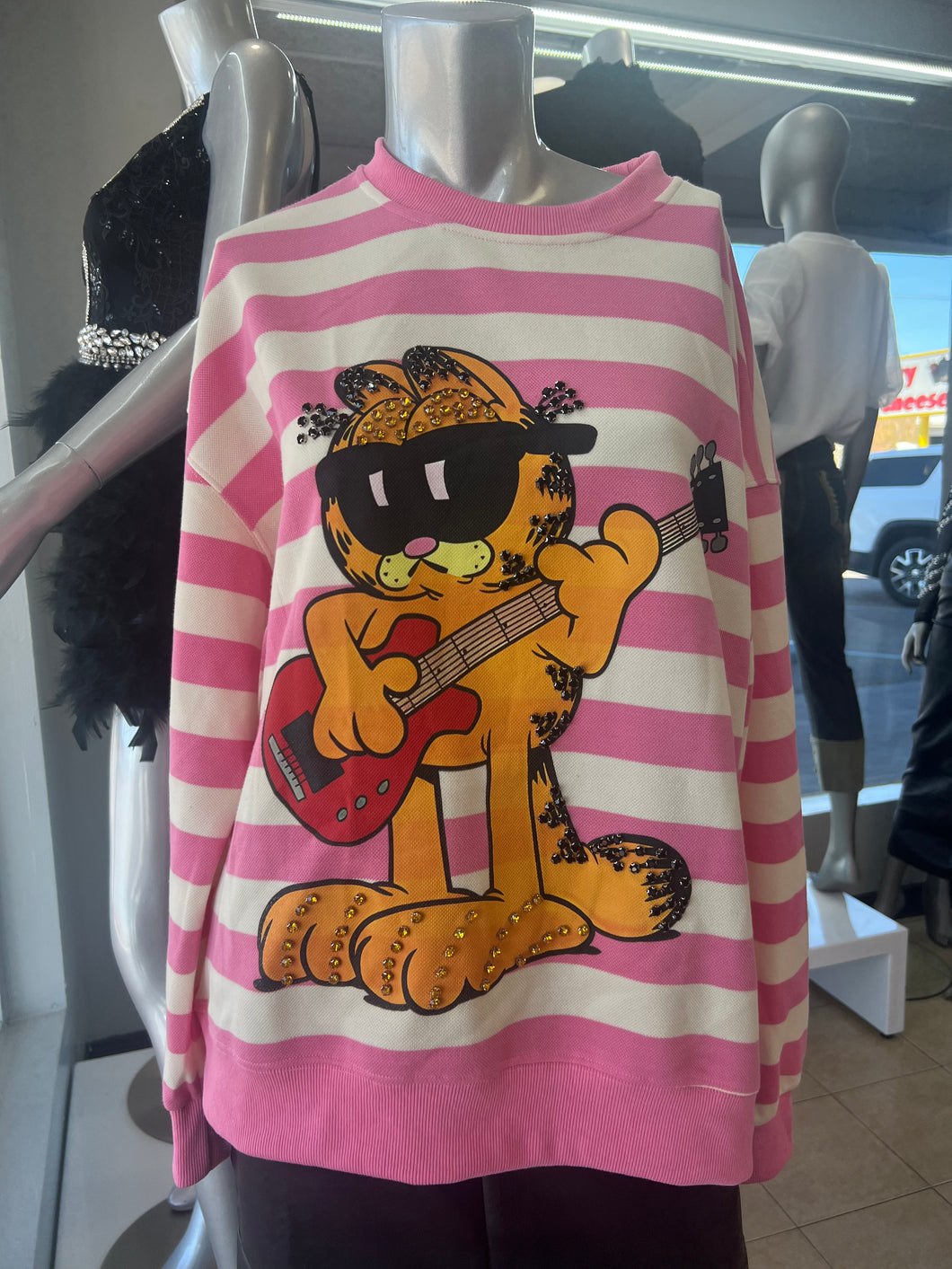 Sweater Garfield Rockstar