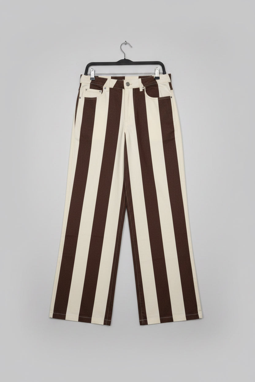 Pants Brown/Cream