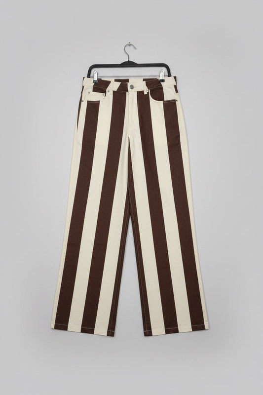 Pants Brown/Cream