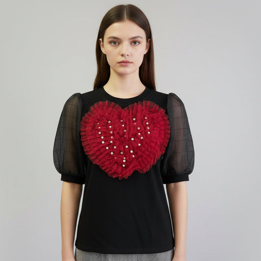 Shirt Black Heart