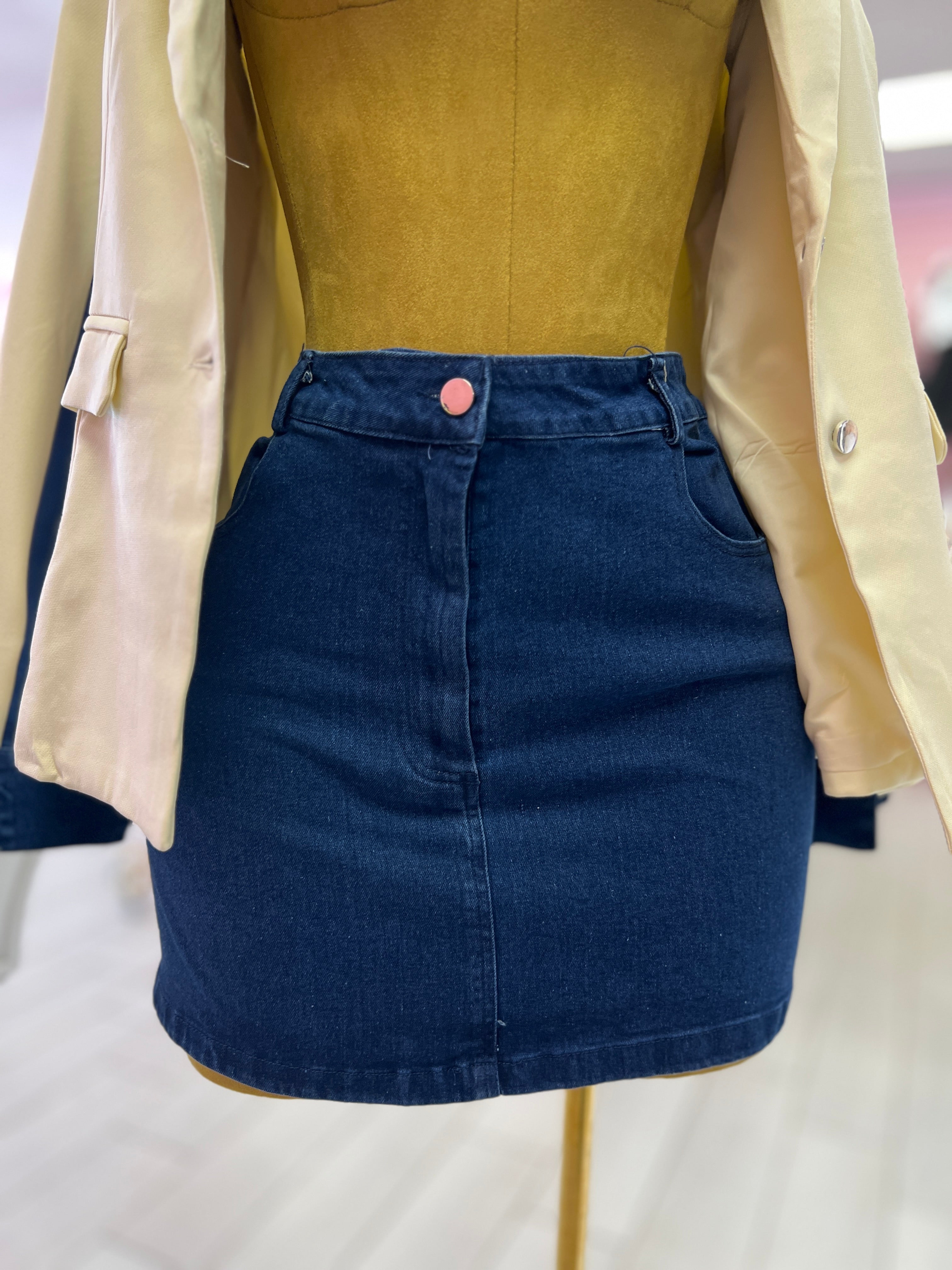 Set Denim Skirt