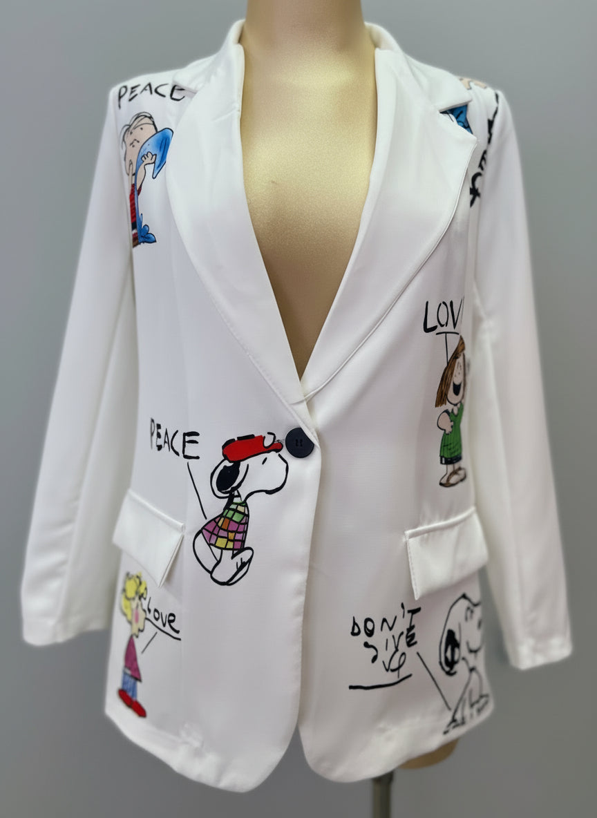 Blazer Vintage Cartoon