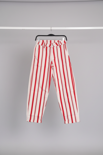 Jeans Red/White