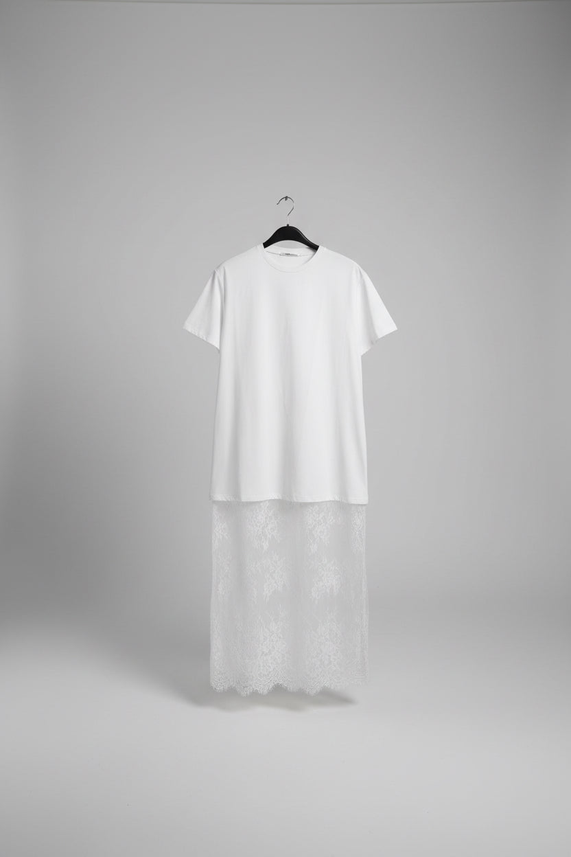 Shirt Lace White