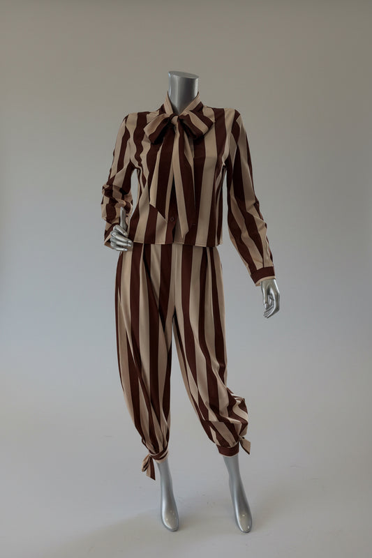 Set Brown Stripes