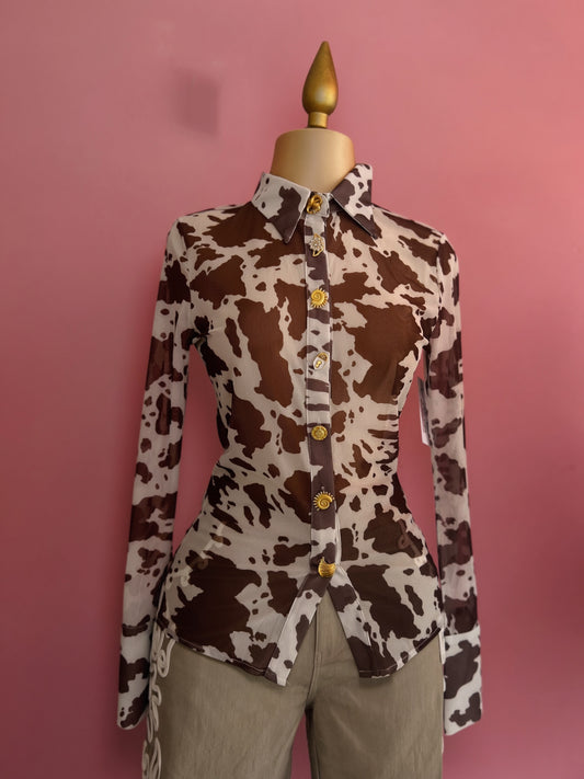Shirt Mesh Cow
