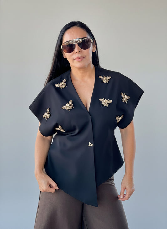 Shirt Bee Stones