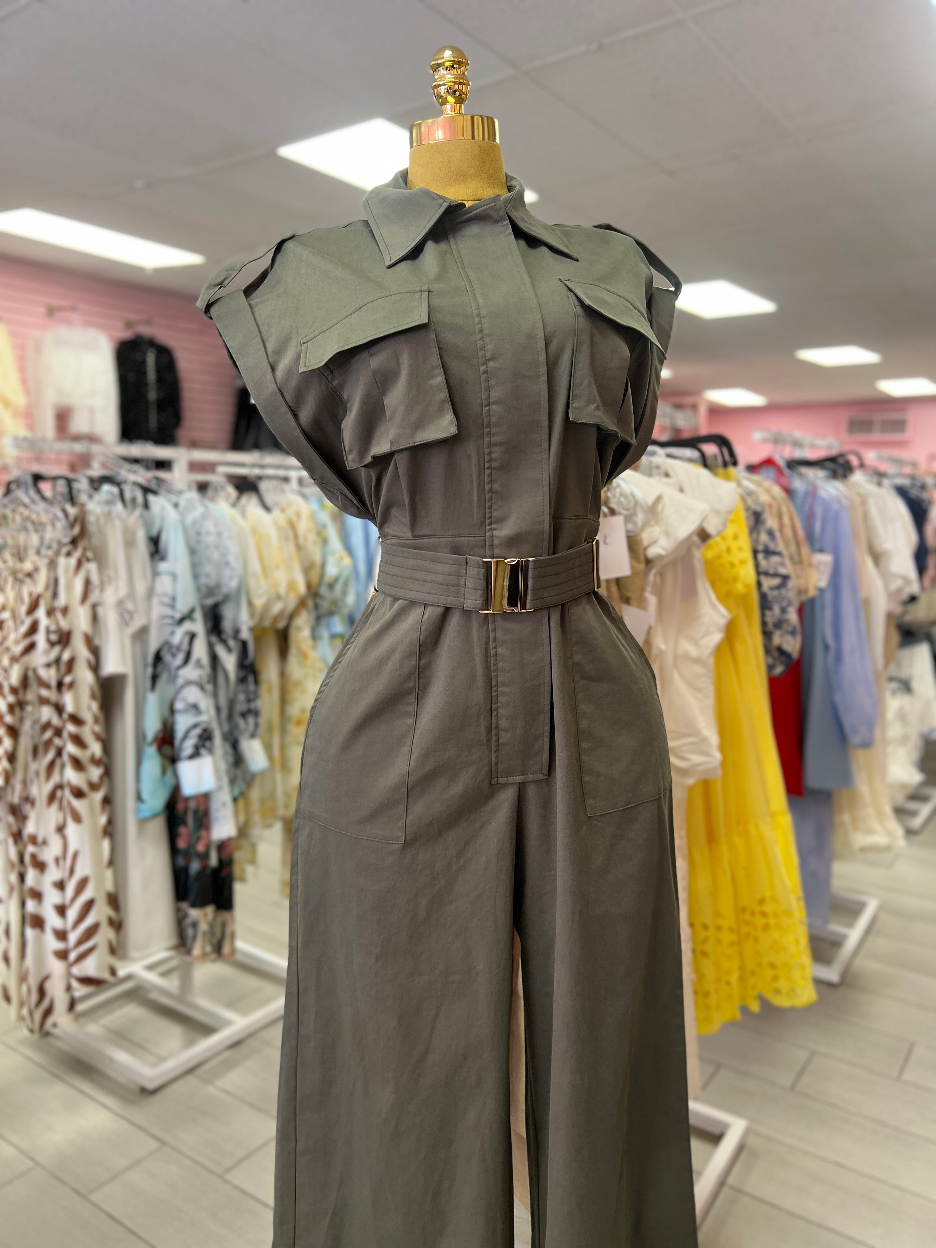 Jumpsuit Olive