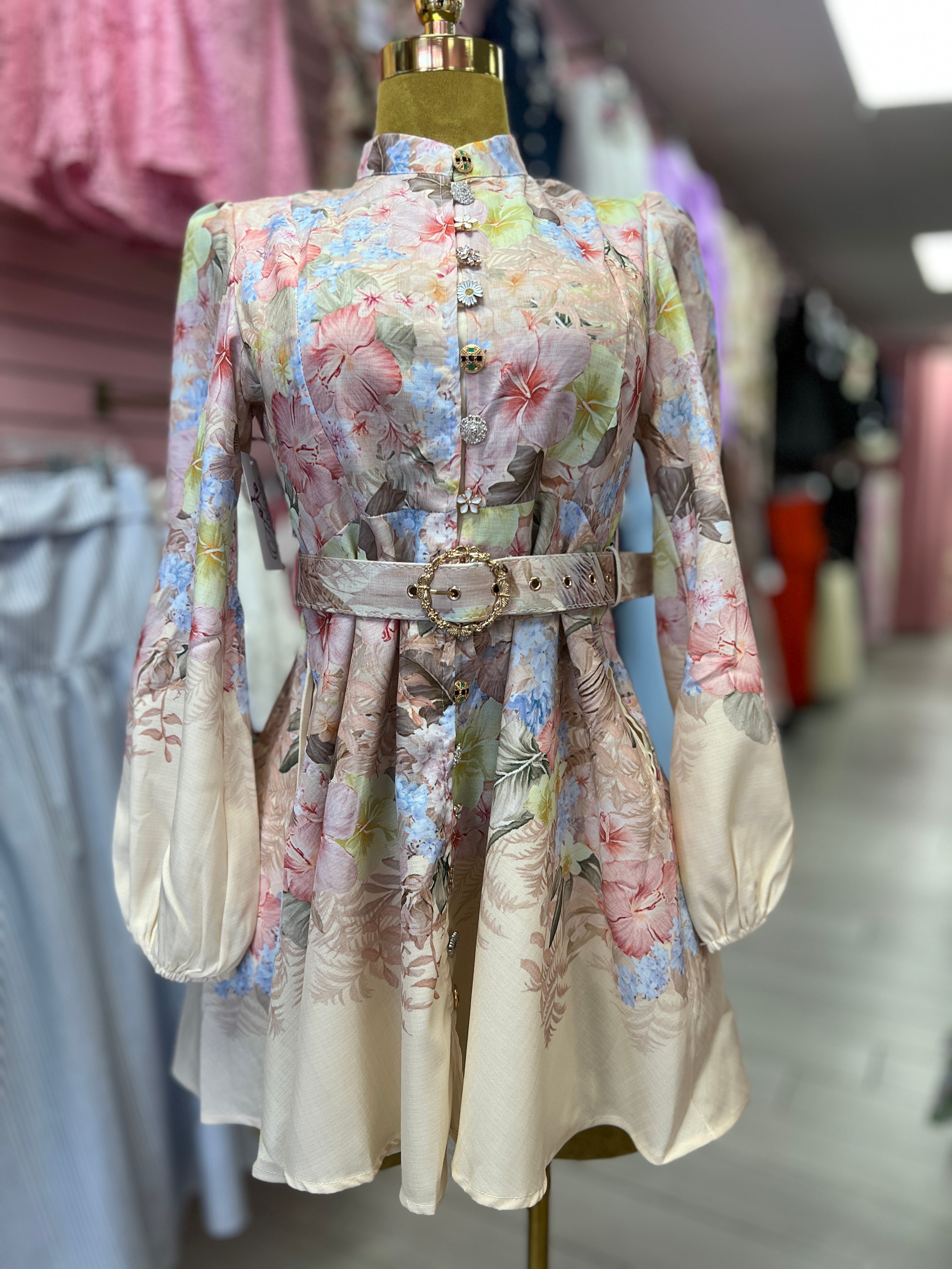 Dress Flower RainBow