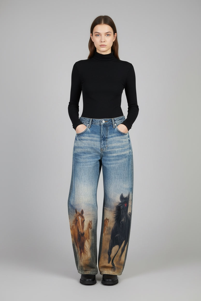 Jeans Horses