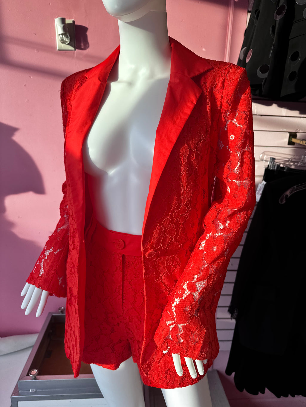 Set Blazer Rojo
