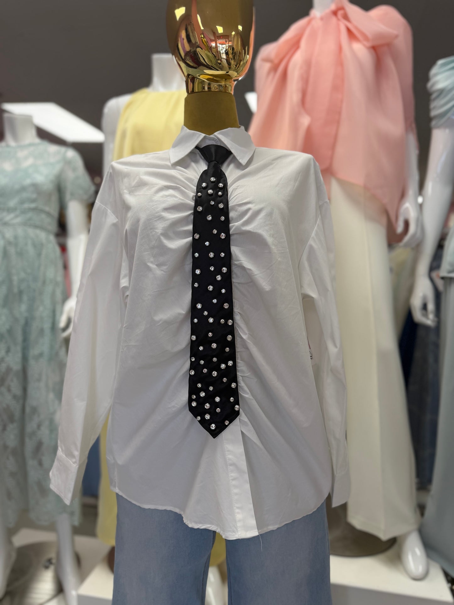 Shirt Tie Black
