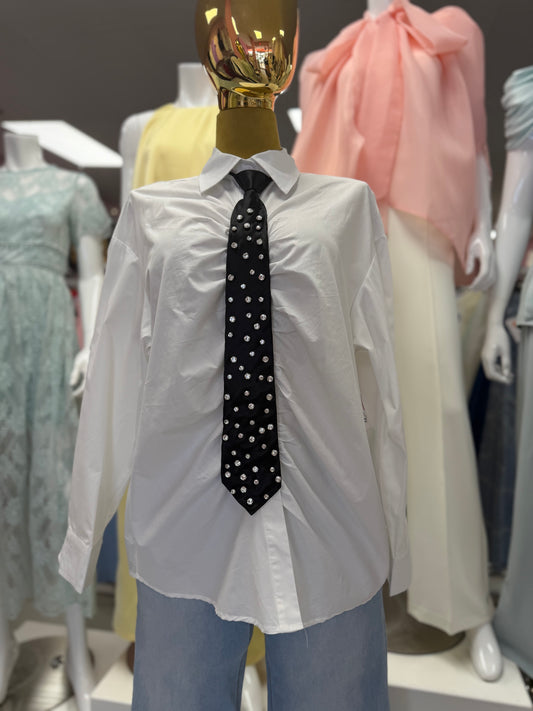 Shirt Tie Black
