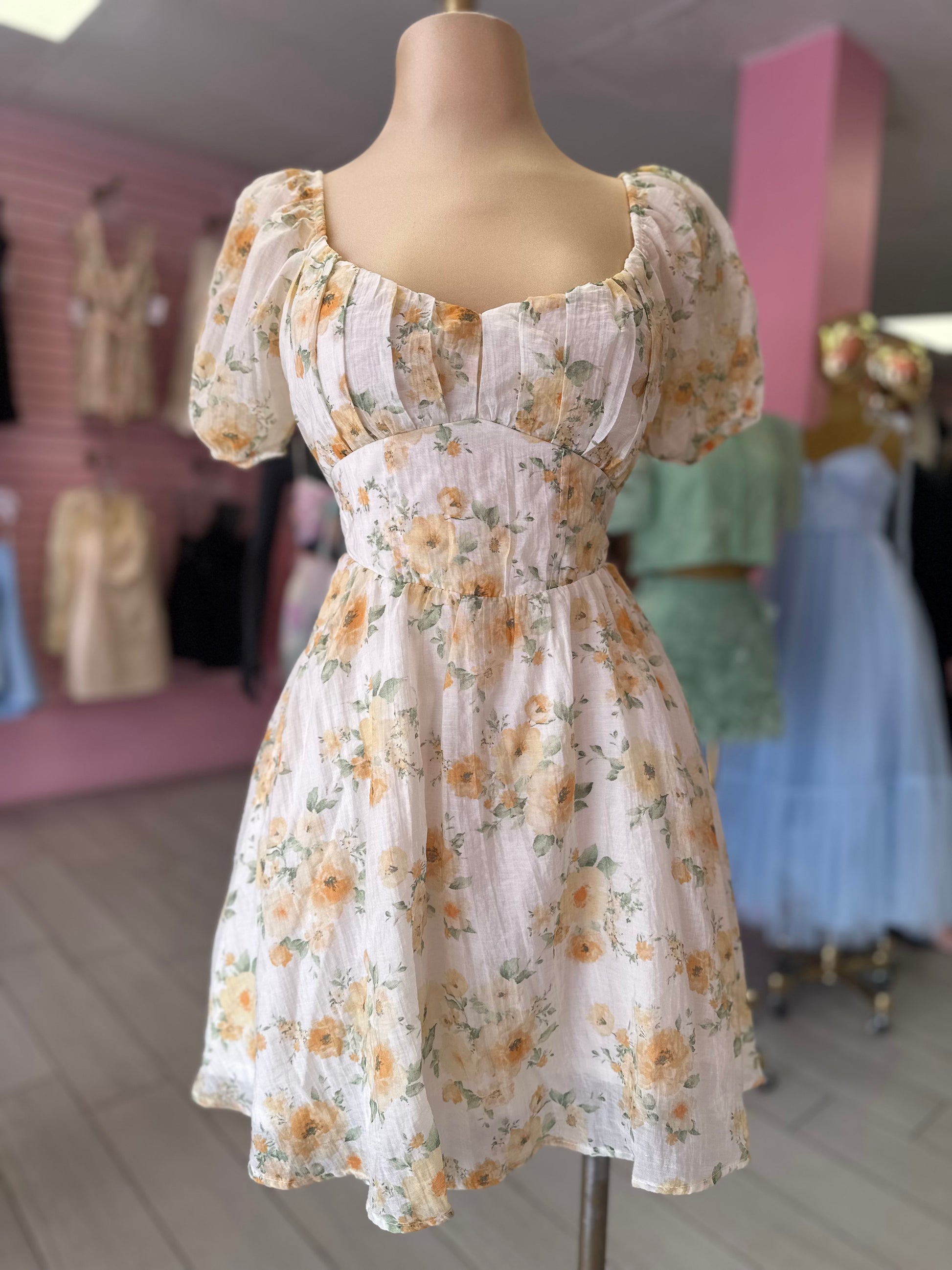 cute sunflower dress Sunflowers Dress | Occasion Dress in Sizes XXS6X