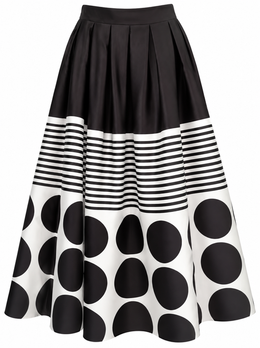 Polka dots skirt