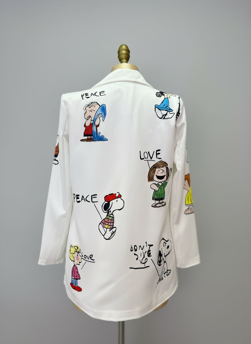 Blazer Vintage Cartoon