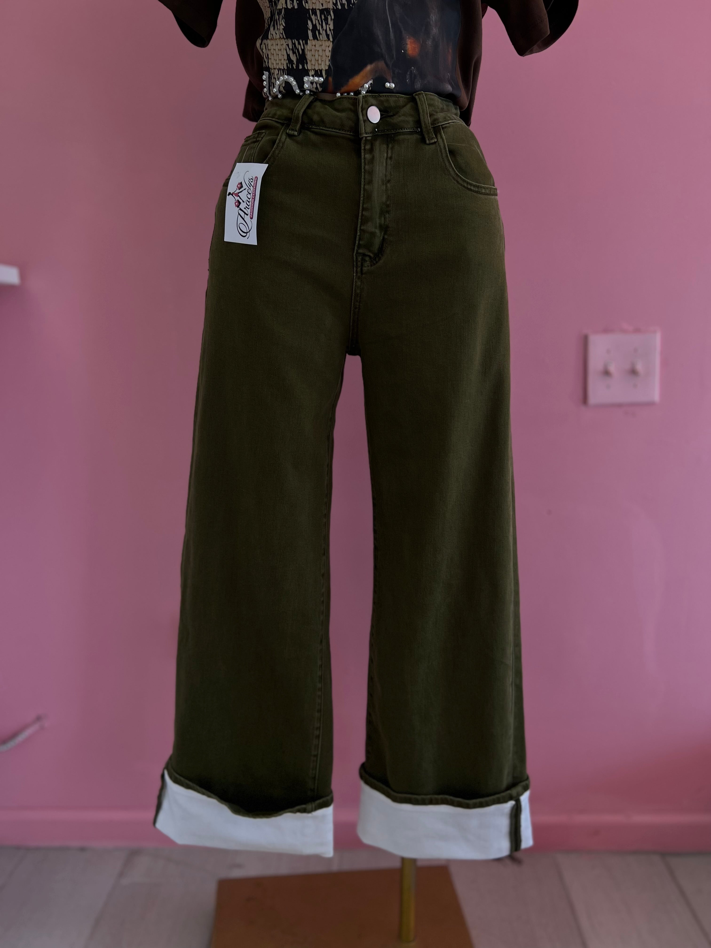Jeans Olive