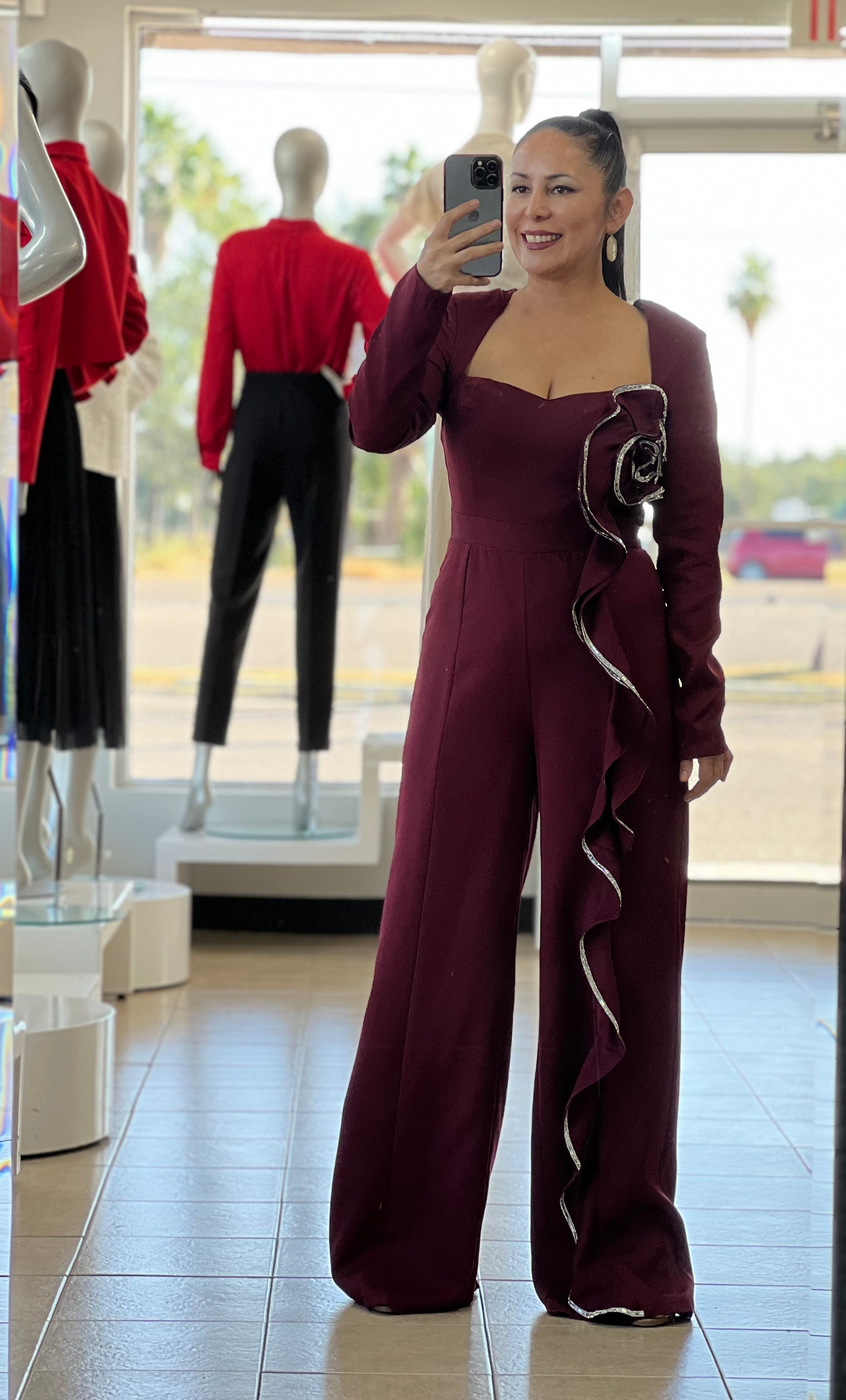 Jumpsuit Red Velvet