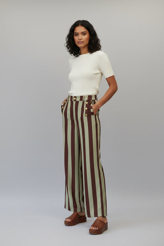 Pants Green/Brown