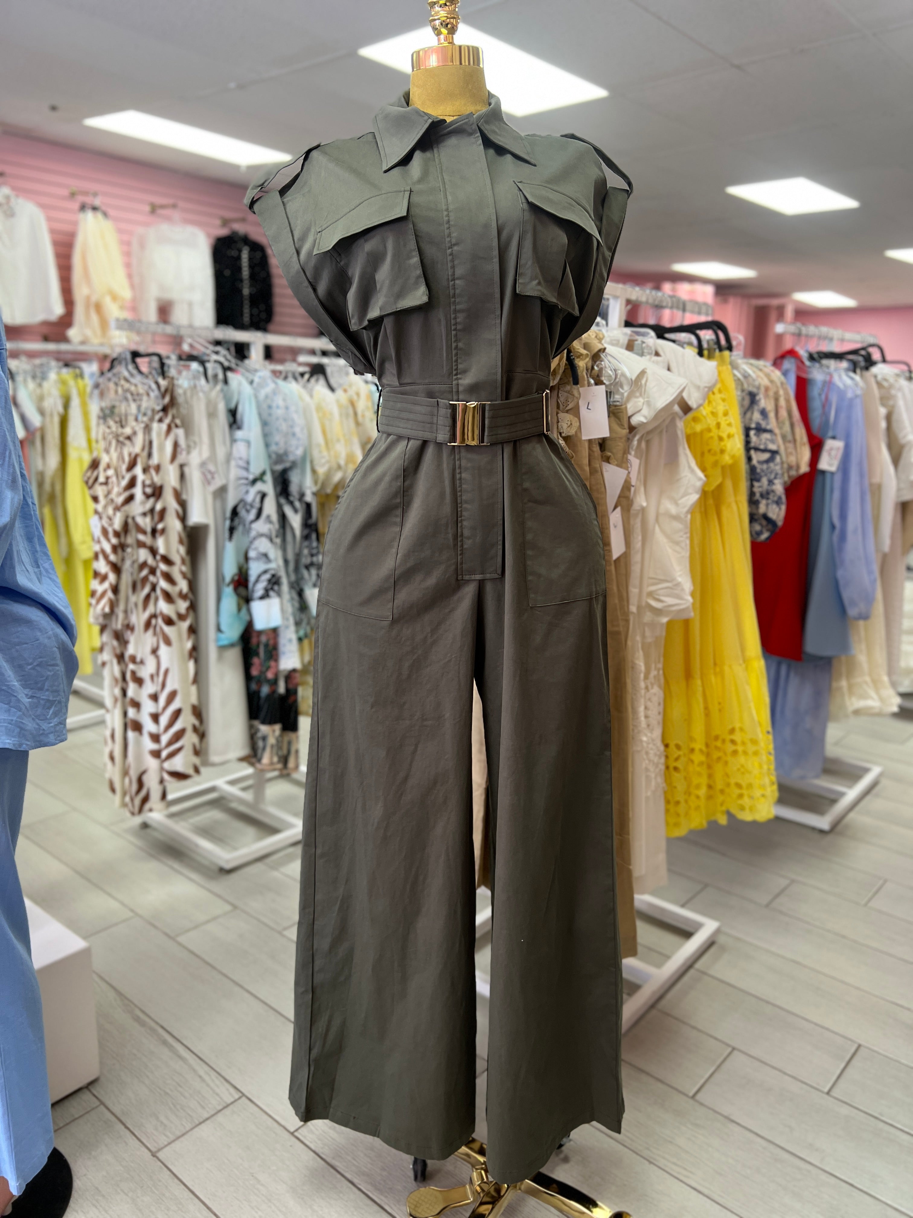 Jumpsuit Olive