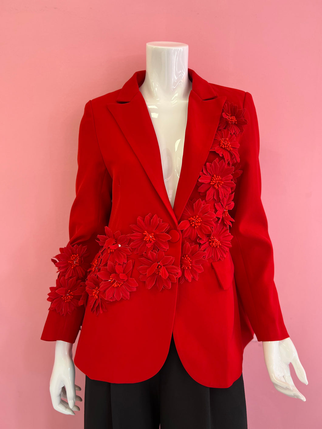 Blazer Red Flower