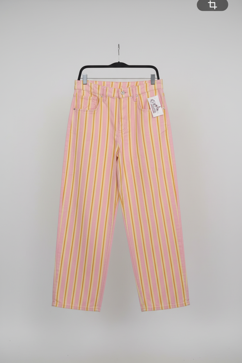 Jeans Pink/Yellow