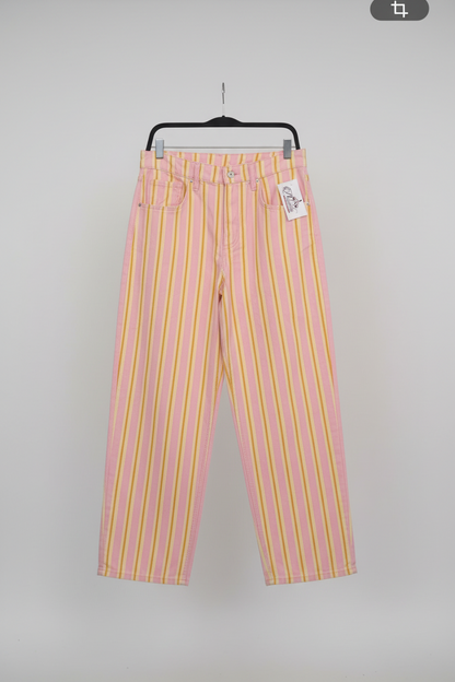 Jeans Pink/Yellow